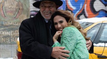 Lima Duarte e Tatá Wernreck em cenas que se passam em Nova York - Foto: Globo/ Zé Paulo Cardeal