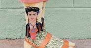 Imagem Estilista cria coleção de meias com estampas de obras de arte famosas