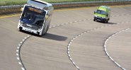 Bus Hound usa gás biometano como combustível - Foto: Divulgação/Reading Buses