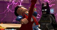 Batman, Astronauta, Lucy, Legolas, Emmet e Marty McFly, do filme De Volta Para o Futuro, no jogo LEGO Dimensions - Foto: Reprodução/ Facebook