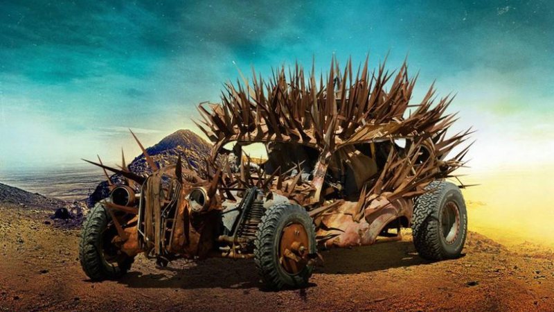 Um dos carros de Mad Max: Estrada da Fúria - Foto: Reprodução