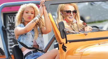 Imagem Britney Spears e Iggy Azalea em “Pretty Girls”