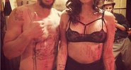 James Franco e Thaila Ayala (Foto: Instagram)