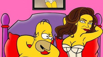 Caitlyn Jenner ganha versão “Os Simpsons” - Foto: Facebook/ Alexsandro Palombo