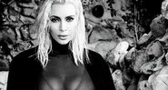 Kim Kardashian em seu ensaio para a Vogue Brasil - Foto: Reprodução/ Instagram