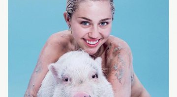 Miley Cyrus em seu ensaio para a revista Paper - Foto: Paola Kudacki