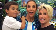 Ivete Sangalo e Marcelo com Ana Maria Braga (Instagram/Reprodução)