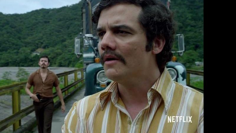 Wagner Moura como Pablo Escobar na série Narcos - Foto: Reprodução