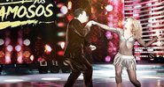 Imagem Fernando Rocha e Ju Valcézia ficam em terceiro lugar no Dança dos Famosos