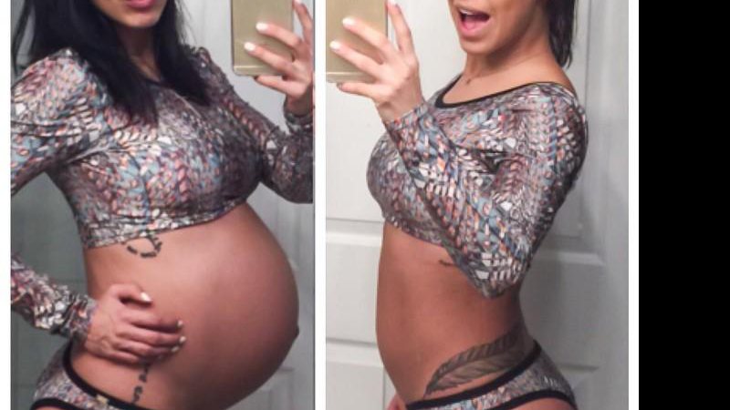Bella Falconi mostra o corpo nove dias após o nascimento da filha - Foto: Reprodução/ Instagram