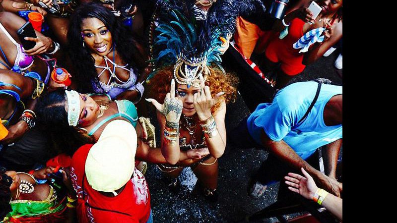 Rihanna curte o carnaval em Barbados - Foto: Reprodução/ Instagram