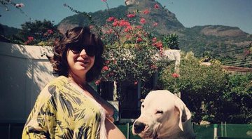 Regiane Alves aos 8 meses de gravidez de Antônio - Foto: Reprodução/ Instagram