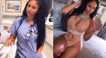 Kaiycie Palmers, a enfermeira mais sexy do mundo - Foto: Reprodução/ Instagram