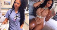 Kaiycie Palmers, a enfermeira mais sexy do mundo - Foto: Reprodução/ Instagram