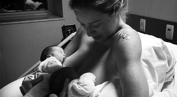 Luana Piovani amamenta os gêmeos Bem e Liz - Foto: Reprodução/ Instagram