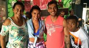 MC Sabrina nos bastidores de Malhação - Foto: Divulgação