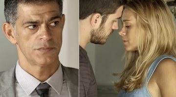 Orlando interrompe intimidade de Lara e Dante - Foto: Reprodução/ TV Globo