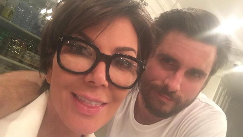 Kris Jenner encontra Scott Disick - Foto: Reprodução/ Instagram