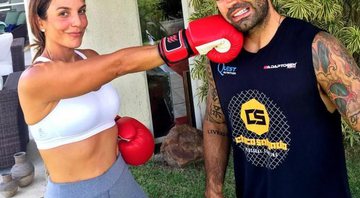 Ivete Sangalo após treino com Chico Salgado - Foto: Reprodução/Instagram
