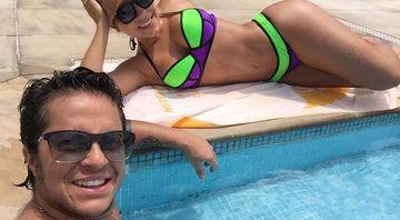 Thammy Miranda com a namorada, Andressa Ferreira - Foto: Reprodução/Instagram