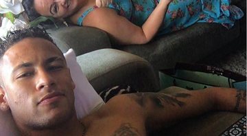 Neymar com a mãe no Guarujá - Foto: Reprodução/Instagram