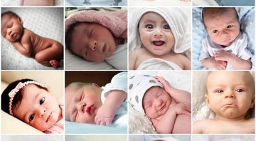 Deborah Secco mostra o rosto da filha em montagem de fotos com outros bebês - Foto: Reprodução/Instagram