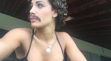 Aline Mineiro de bigode grosso - Foto: Divulgação/ MF Models Assessoria