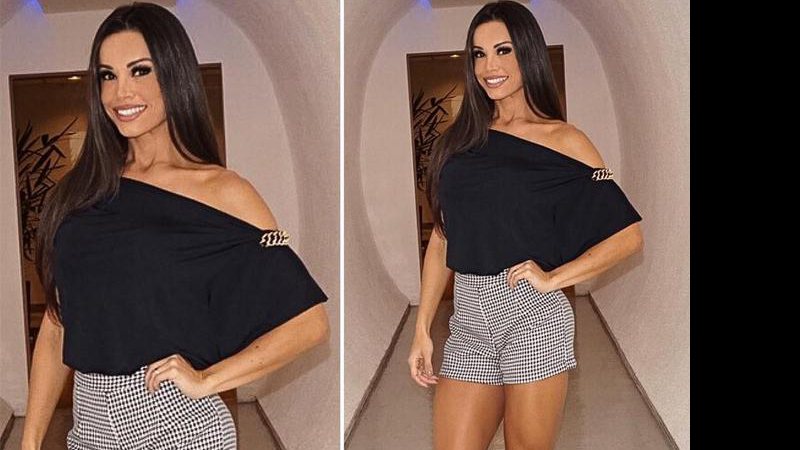 Fernanda D’avila exibe cintura extrafina em foto no Instagram - Foto: Reprodução/ Instagram