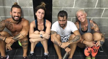 Giovanna Antonelli treina com Bruno Gagliasso - Foto: Reprodução/Instagram