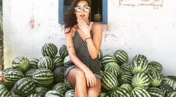 Thaila Ayala e suas melancias - Foto: Reprodução/Instagram