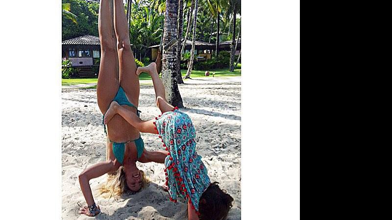 Ticiane Pinheiro se diverte com a filha, Rafaella - Foto: Reprodução/Instagram