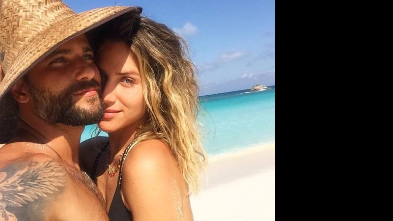 Bruno Gagliasso posa com Giovanna Ewbank nas Bahamas - Foto: Reprodução/Instagram