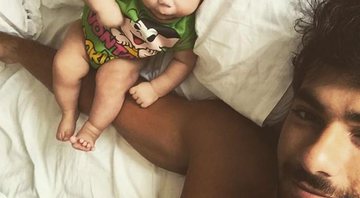 Hugo Moura se diverte com a filha - Foto: Reprodução/Instagram