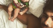 Hugo Moura se diverte com a filha - Foto: Reprodução/Instagram