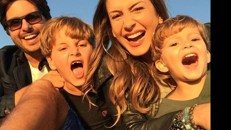 Claudia Leitte com o marido e filhos - Foto: Reprodução/Instagram