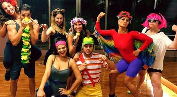Juliana Paes se fantasia de arara em aula de dança - Foto: Reprodução/Instagram