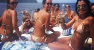 Grazi Massafera com amigos em barco - Foto: Reprodução/Instagram