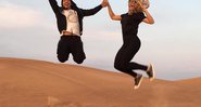 Wesley Safadão com a mulher, Thyane Dantas, em Dubai - Foto: Reprodução/Instagram