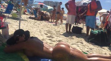 Argentinas chamaram a atenção em praia carioca - Foto: MF Models Assessoria