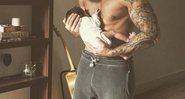 Ex-BBB Rodrigão com o filho Rodrigo, fruto de seu relacionamento com Adriana Sant’Anna - Foto: Reprodução/ Instagram