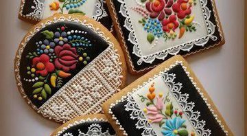 Cookies decorados de Mézesmanna - Foto: Reprodução/Mézesmanna