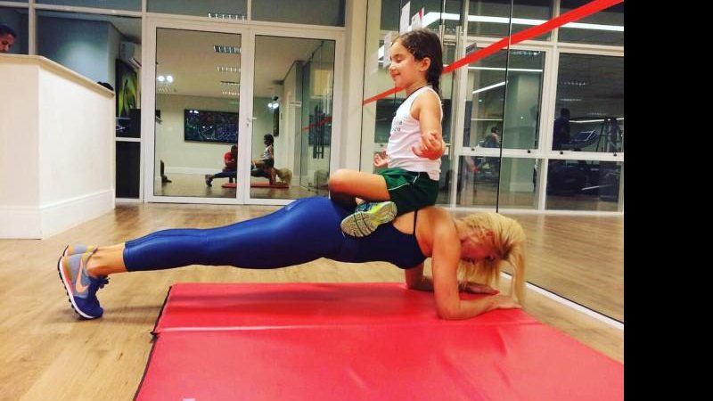 Flávia Alessandra mostra momento de diversão com a filha durante malhação - Foto: Reprodução/Instagram
