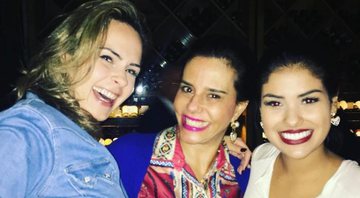 Ana Paula, Narcisa Tamborindeguy e Munik, a vencedora do BBB 16 - Foto: Reprodução/ Instagram