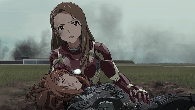 Anime de Capitão América: Guerra Civil só com mulheres? Tem! - Foto: Bin1 Productions/ Divulgação