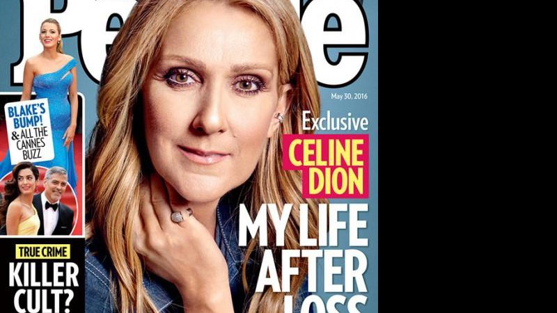 Celine Dion falou sobre a morte do marido quatro meses após sua perda - Foto: People/ Divulgação
