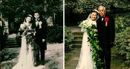 Este casal resolveu recriar as fotos de casamento após 70 anos de união - Foto: Cao Pangpei