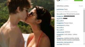 Foto de Justin Bieber é a mais curtida no Instagram - Foto: Reprodução/Instagram