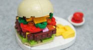 Japonês é mestre em construir comida usando peças de lego - Foto: Reprodução/ Twitter