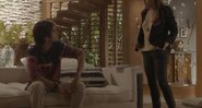 Lili conversa com Fabinho e diz que não sabe de quem é o filho que está esperando - Foto: TV Globo