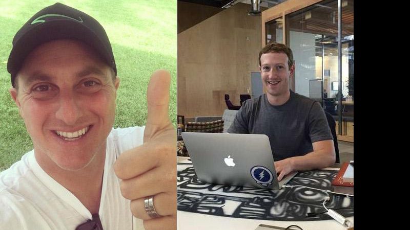 Luciano Huck reclama do bloqueio do WhatsApp e ganha apoio de Mark Zuckerberg - Foto: Reprodução